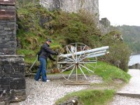 Kanon på Eilean Donan Castle