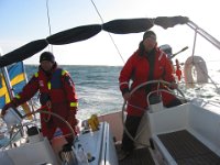 Fin segling på Nordsjön och här ökar vinden